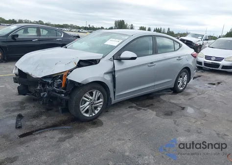 2020 Hyundai Elantra Sel из США, поврежденный, VIN KMHD84LF7LU927295